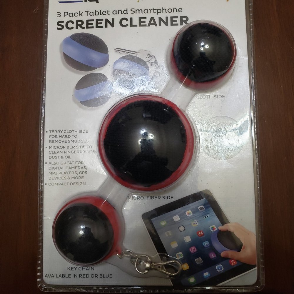 Sonic IQ - 3 Pack Tablet and Smartphone Screen Cleaner - New in Packaging